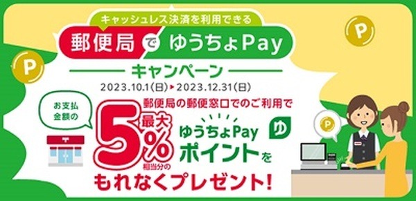 ゆうちょPayのキャンペーンで値上げ分を取り戻そう