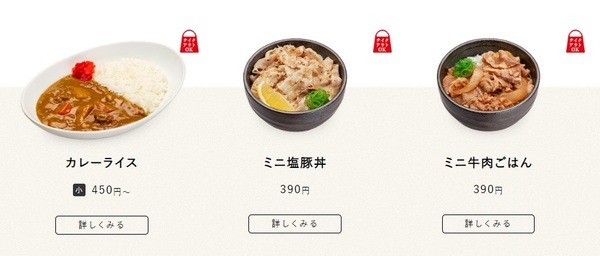 カレーとミニ丼