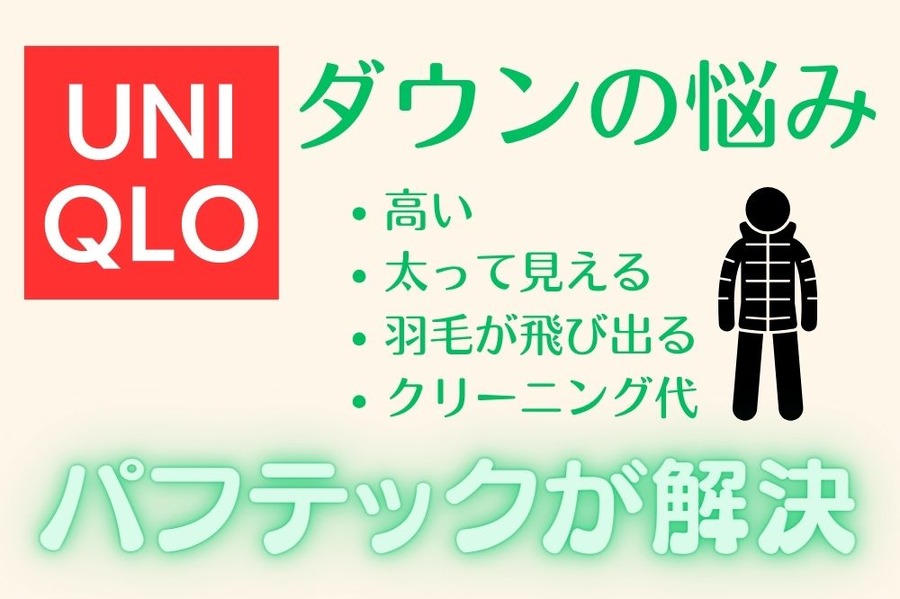 ダウンの悩み パフテックで解決
