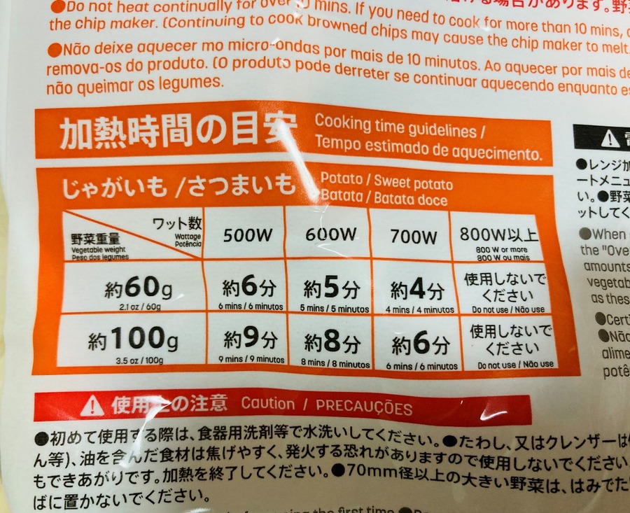 電子レンジのターンテーブルにスッポリと収まるようになっています