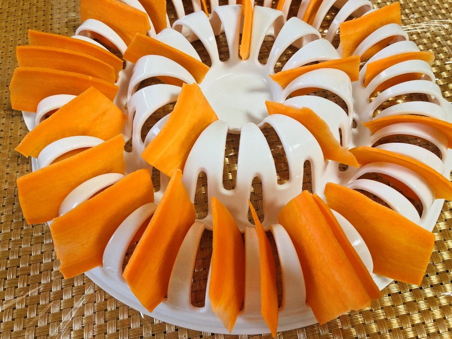 人参チップス作ってみた