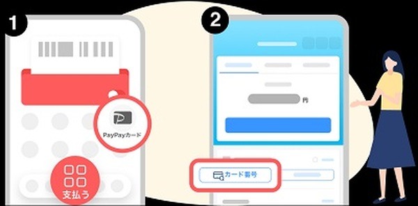 カード情報の確認方法