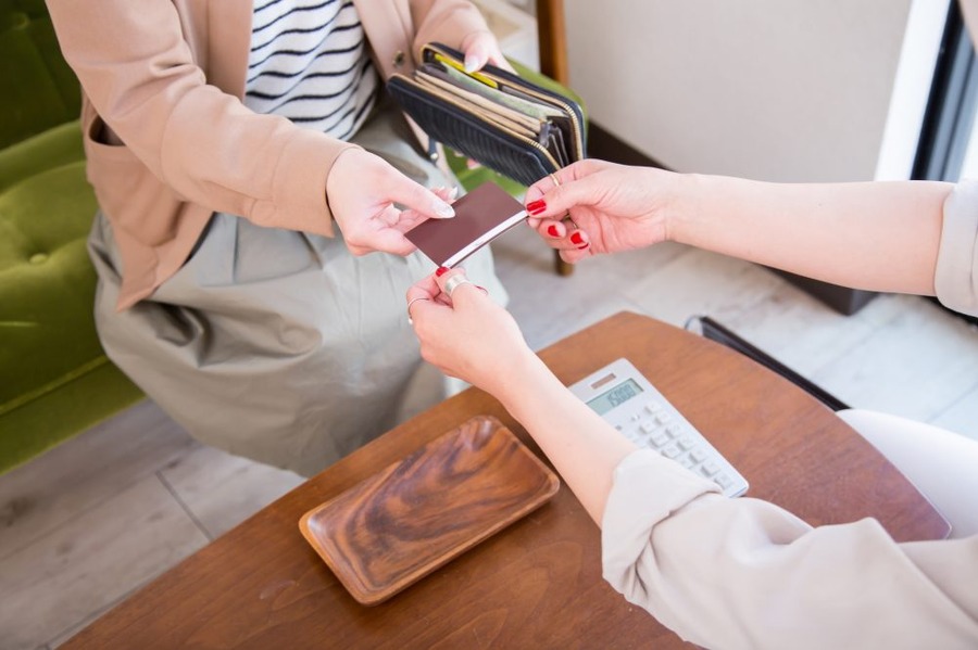 クレカでお買い物