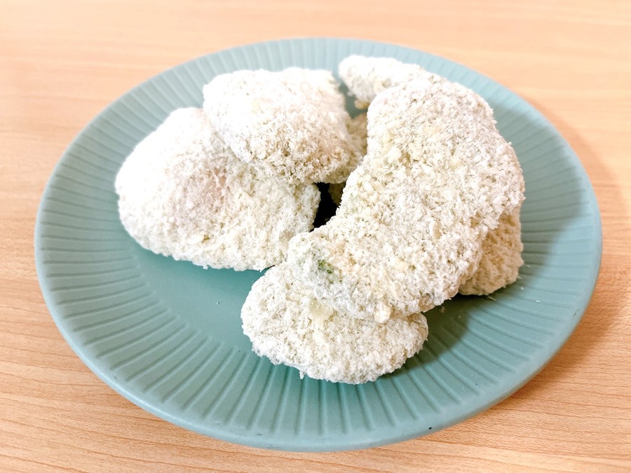 揚げる前はこんな感じ