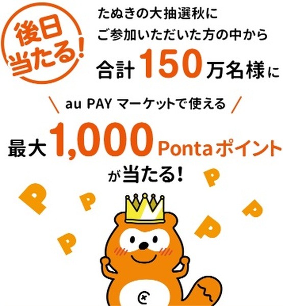 最大1,000ポイントもらえるダブルチャンスもあります