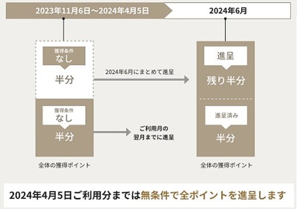 【ラグジュアリーカード】（11/6より）税金納付時のポイント付与方法を変更