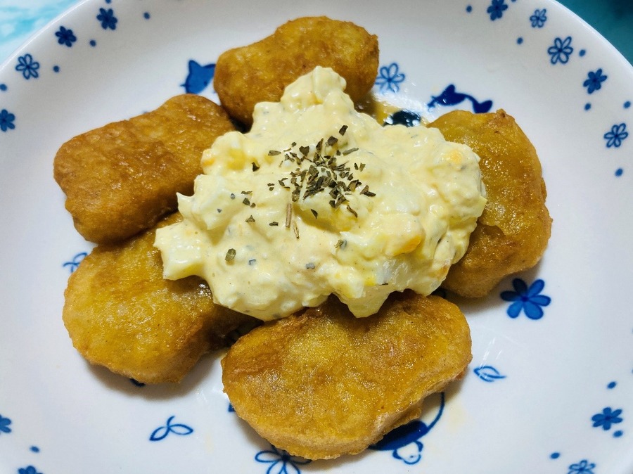 マックのチキンナゲットに激似と話題！ドンキのハマチキ＆節約食材を使ったアレンジレシピ3つ【1人分60円台～】