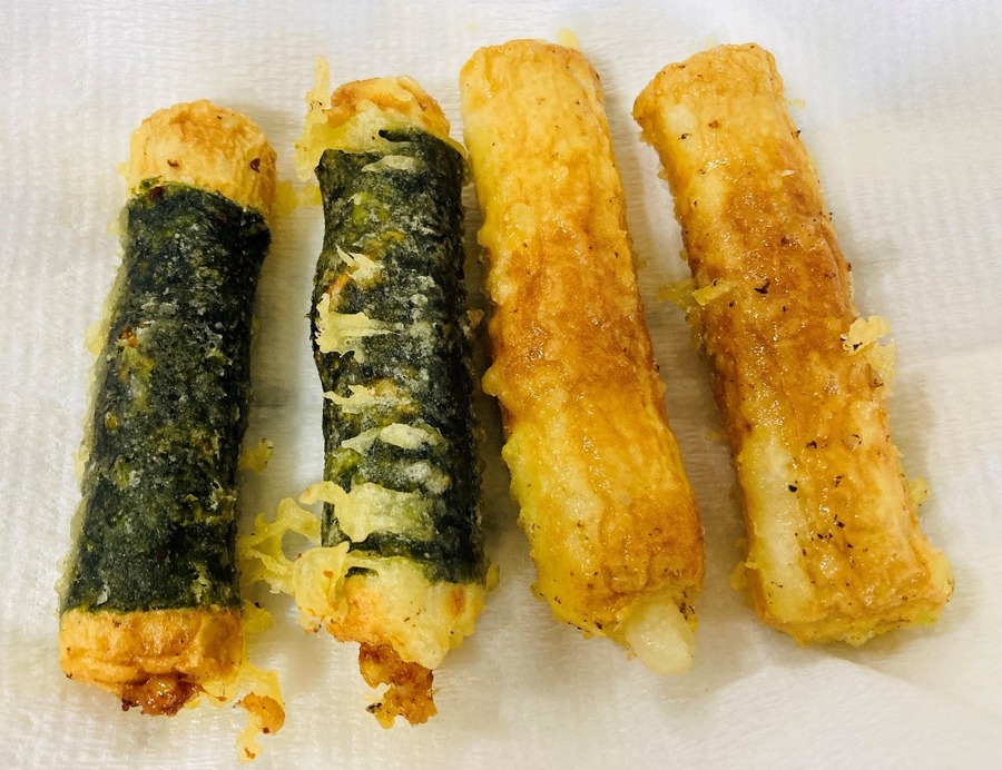 ダイソーグッズで簡単！おにぎりとちくわをおいしく楽しくデコる弁当作ります（制作費120円～）