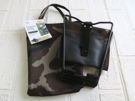 キャン★ドゥ「バッグ付き折りたたみ椅子」 他製品比較・コスパ検証、おすすめの使い方