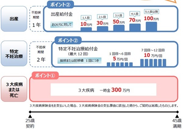 不妊治療給付金のある日本生命の保険「シュシュ」のメリットとデメリット、そして注意点