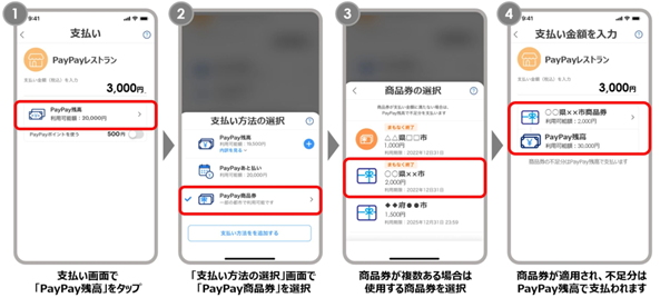 【PayPay改善ニュース】併用払いが可能に　少ないポイントも有効期限のある商品券も、使い切って家計に還元
