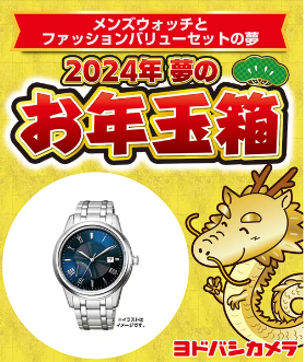 ヨドバシ・ドット・コム会員限定　夢のお年玉箱　抽選申し込み開始！