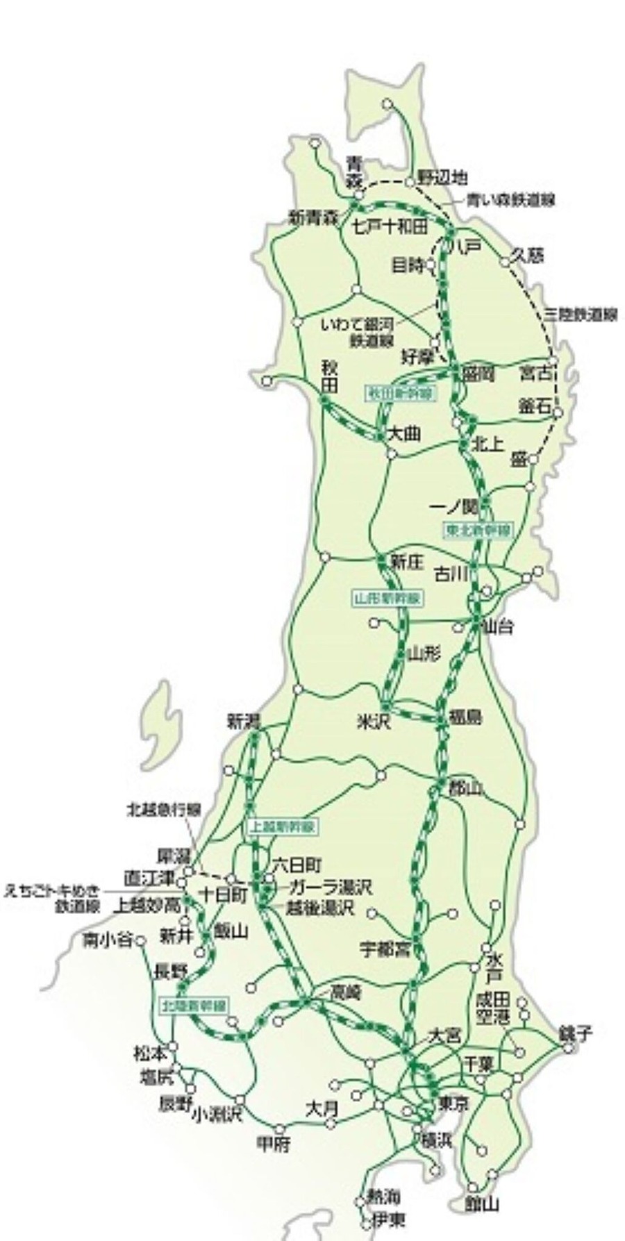 【JR東日本】1日1万円で新幹線乗り放題　JRE POINTで普通列車グリーン車、温泉地行き特急もお得に乗れる