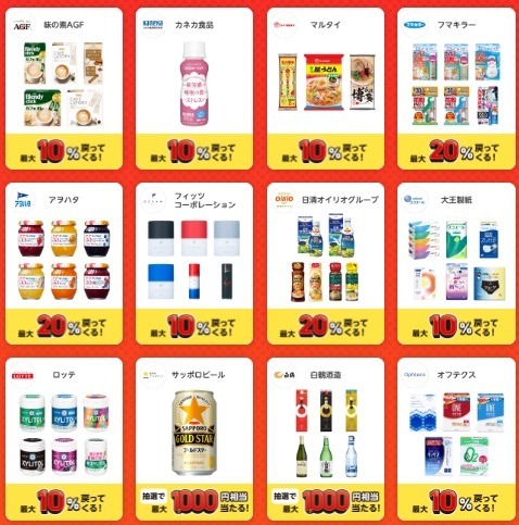対象店舗・対象商品のPayPay払いで最大20%還元　ポイントカードのキャンペーンと併用可能なお店も紹介