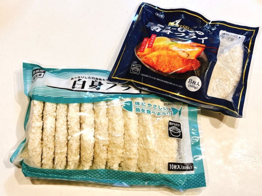 【業ス】「本気の白身フライ」VS「普通の白身フライ」　味・コスパを比べてみた結果