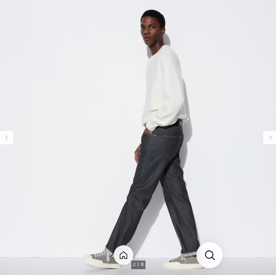 花粉がつきにくい！ユニクロのセルビッジデニムのコスパがスゴい　4つのメリットと選び方の注意点