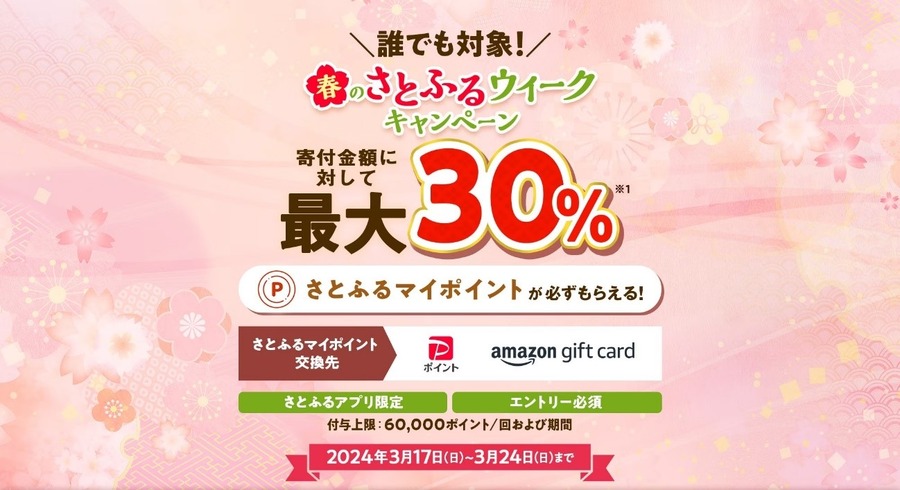 最大44％ポイント還元の「超超超さとふる祭」に注目！効率のよいポイ活法と注意点