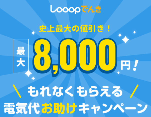 電力会社乗換えで電気代節約対策　オクトパスエナジー・エルピオ・東京ガス・LOOOP