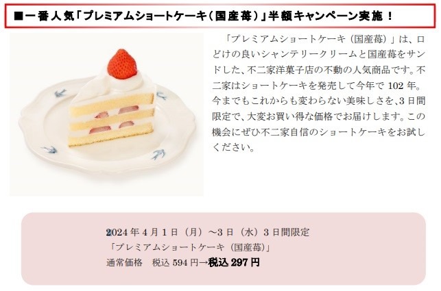 【不二家】4月は「半額キャンペーン」開催、新製品もお得　あのポイントが使えます