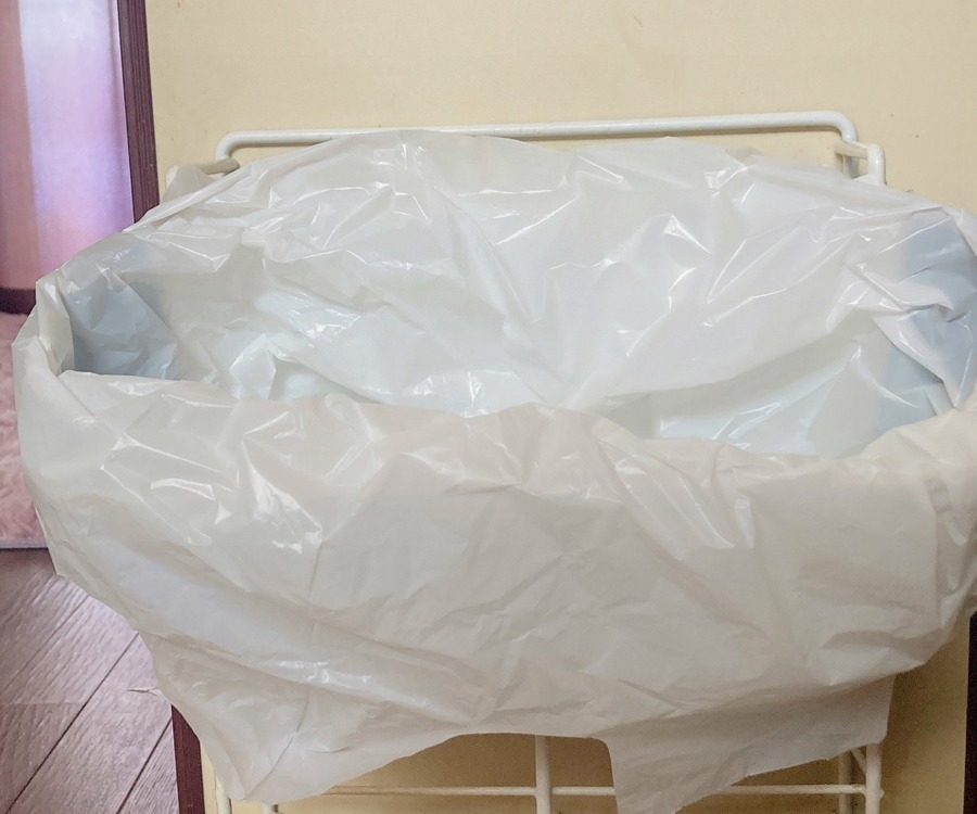 【三角コーナー卒業】ダイソー技ありキッチン用ゴミ箱　使って感じたメリット・デメリット