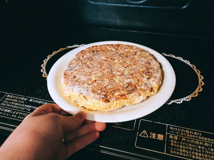 業ス×ダイエット「オートミールのお好み焼き（213円）」レンチン可、低カロリー＆ボリューム満点なレビュー