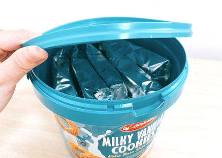 【業ス】税込570円のバケツクッキーはお得か　コスパ・味を実食レポ