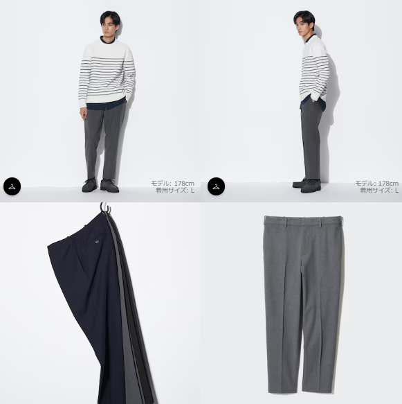 ユニクロ「スマートアンクルパンツ」はぽっちゃりさんにいい！　 高コスパな3つの理由と細く見える3つのポイント　GW特別価格も見逃し厳禁！