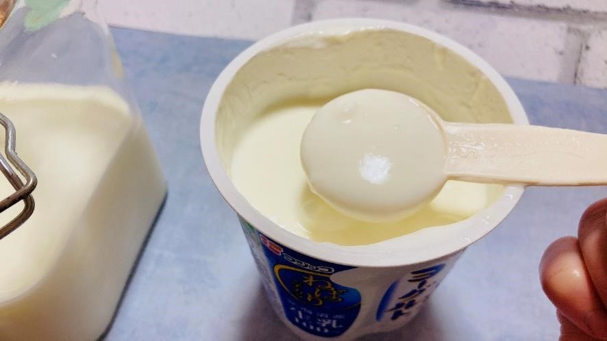 材料2つだけで作れる　無限に食べられる自家製カスピ海ヨーグルト