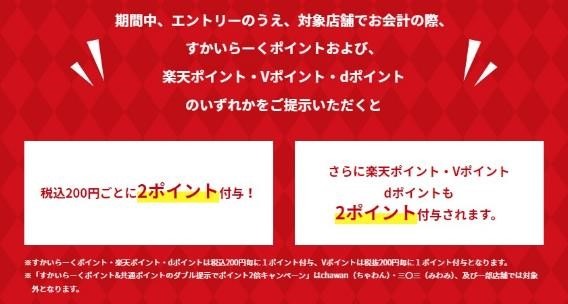 5/23～6/30ポイント2倍に「すかいらーくポイント」誕生！　アノ払い方だとポイントがたまらない