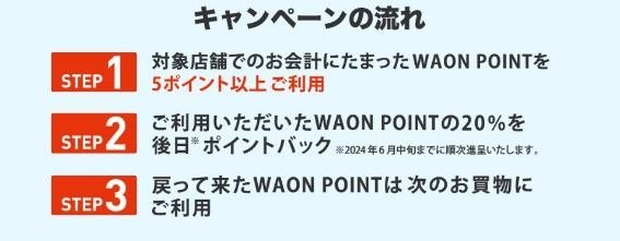 【イオン】専門店でWAON POINTを使えば20％ポイントバック！　優待族の利用アイデアも紹介