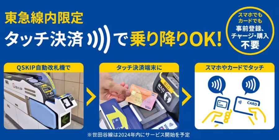 東急電鉄で事前購入不要のタッチ決済スタート「さっそく試してきました」　おすすめはVISA LINE Payプリペイドカード