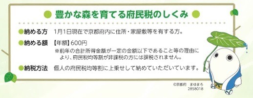 【森林環境税】を解説　今年度より創設され年額1000円　お得な納付方法も紹介