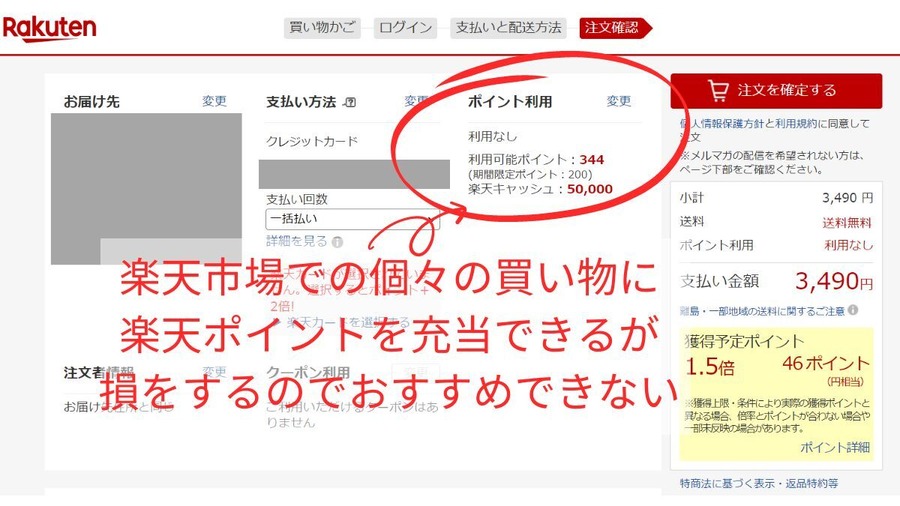 楽天カード「ポイント支払い」のデメリットとは　注意点とともに解説