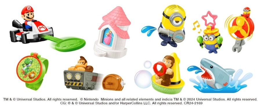 マクドナルドとUSJがコラボ！ハッピーセットに新キャラ登場