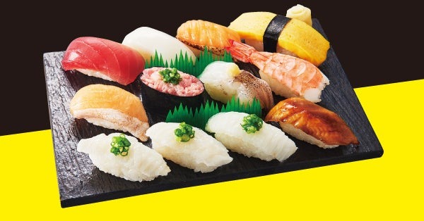小僧寿しの「よくばり！バリュー盛フェア」7/8-7/19 平日限定12貫690円（税込745円）