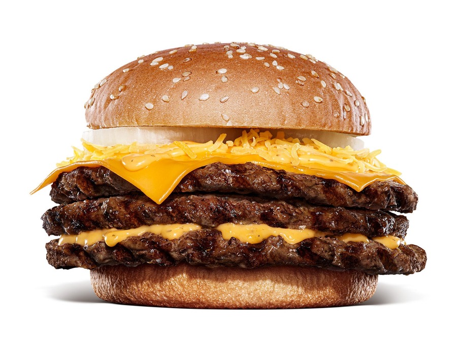 バーガーキング新作「ビッグバーベキュー ザ・ワンパウンダー」登場（7/12～）　指定セットに+50円でドリンク倍増
