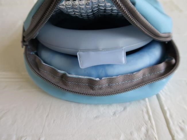 猛暑！キャンドゥ商品クールネックリング「ケース」330円の実力は？ひんやりを保てるかレポ