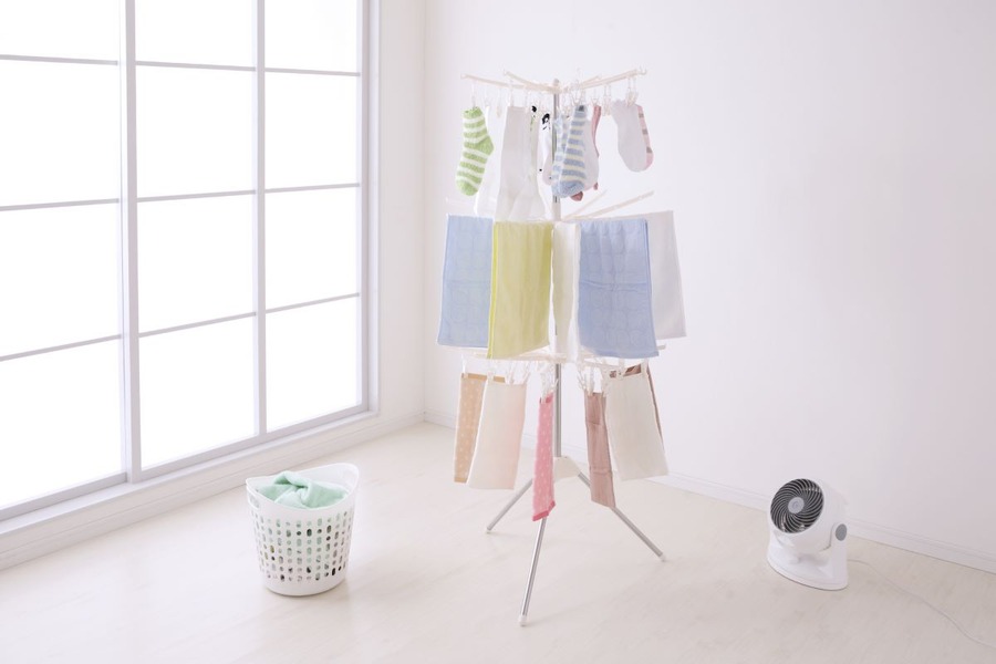 洗濯物の乾かし方の時短テク5選　すぐできるお金のかからない方法