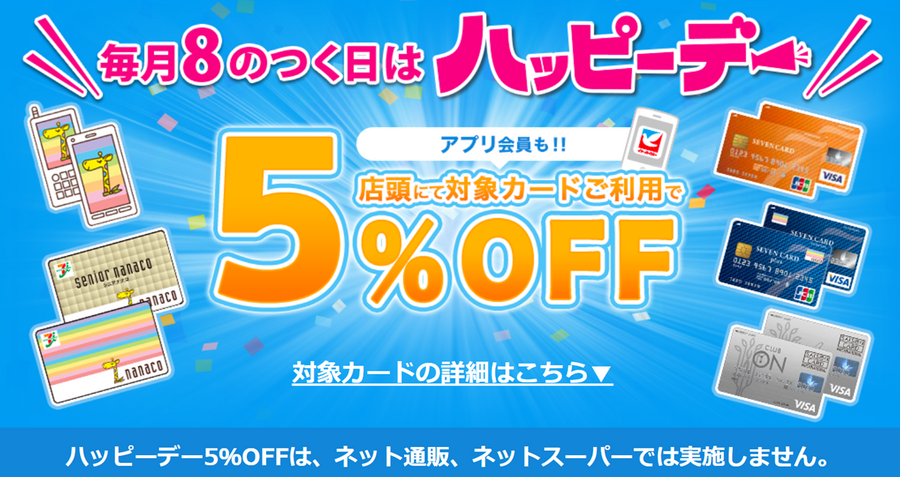 首都圏における特定日のスーパーと「安くなるキャッシュレス決済」の組み合わせをまとめました
