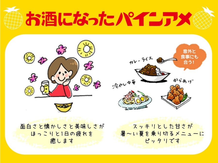 懐かしの「パインアメ」が夏限定サワーに！再現度すごっ！