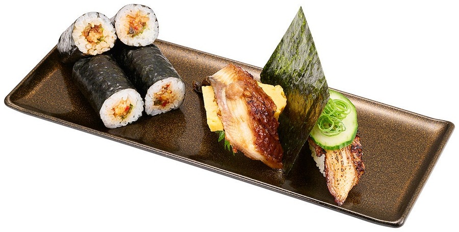 スシロー、土用の丑の日に「創作うなぎずし食べ比べ」登場（7/24～）