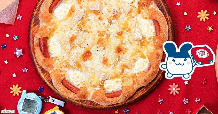 ピザハットとたまごっちがコラボ！期間限定商品全8種登場　9/1(日)まで