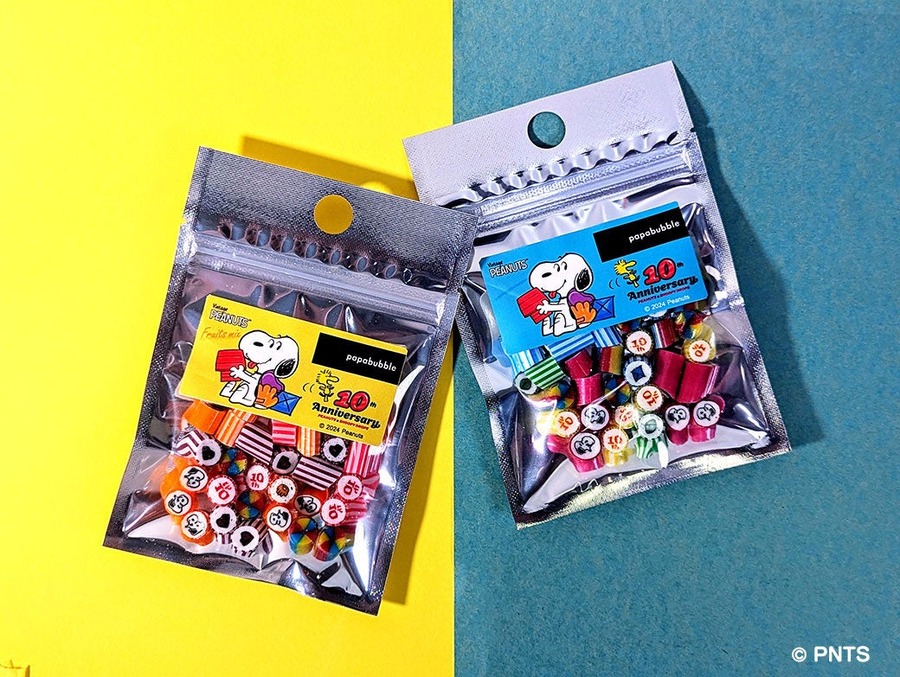 コレクター歓喜！阪急うめだで先行販売「スヌーピードロップス」10周年オリジナル記念グッズ