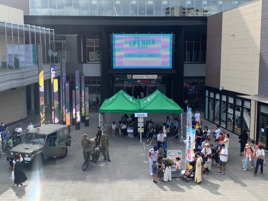 南町田グランベリーパークで防災イベント開催、初の宿泊体験も(9/7、8)