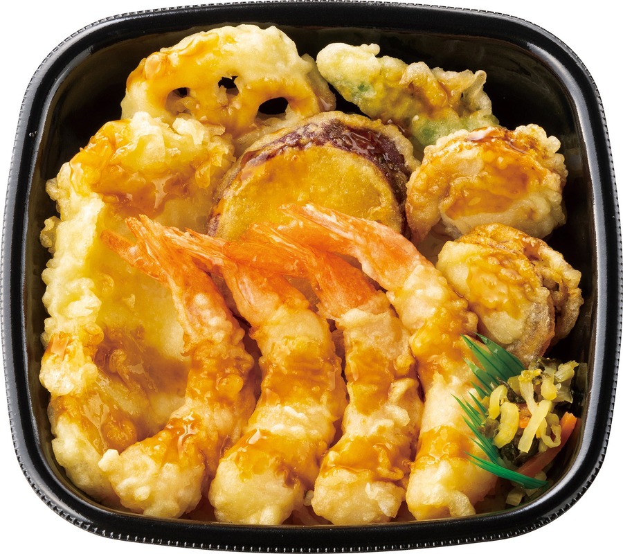 東西で違うタレ付き！ほっともっと、期間限定『海鮮天丼』を新発売(8/28～)
