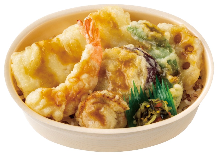 東西で違うタレ付き！ほっともっと、期間限定『海鮮天丼』を新発売(8/28～)