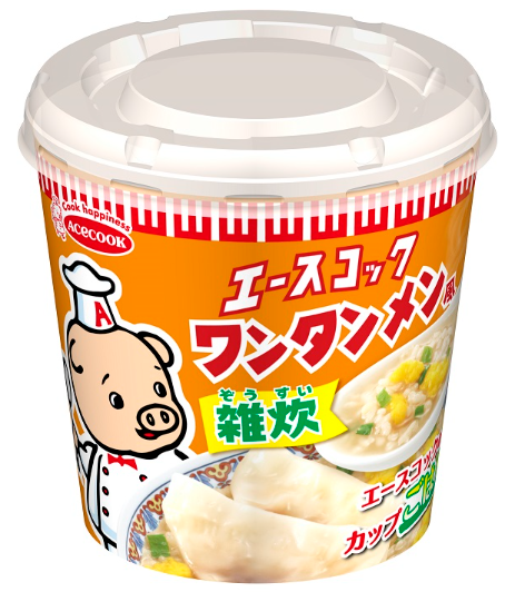 雑炊も登場！エースコック「ワンタンメン」シリーズ新商品発売　カレー味、野菜たっぷりなど(9/2～)