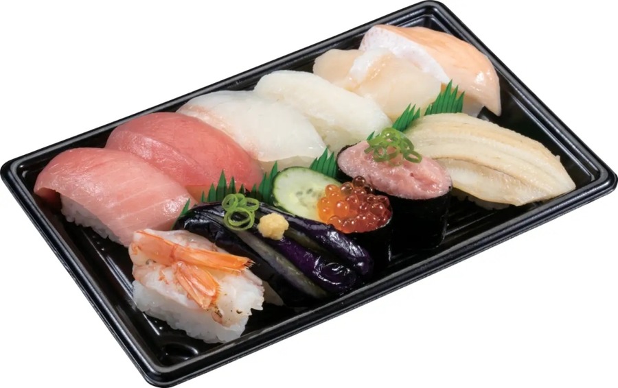 【秋の味覚たっぷり】かっぱ寿司「秋の彩り11種セット」期間限定の持ち帰り商品発売(8/29-11/27)