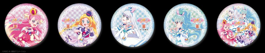 かっぱ寿司とプリキュアがコラボ！　お会計2000円ごとに「限定缶ミラー」プレゼント(9/5～)