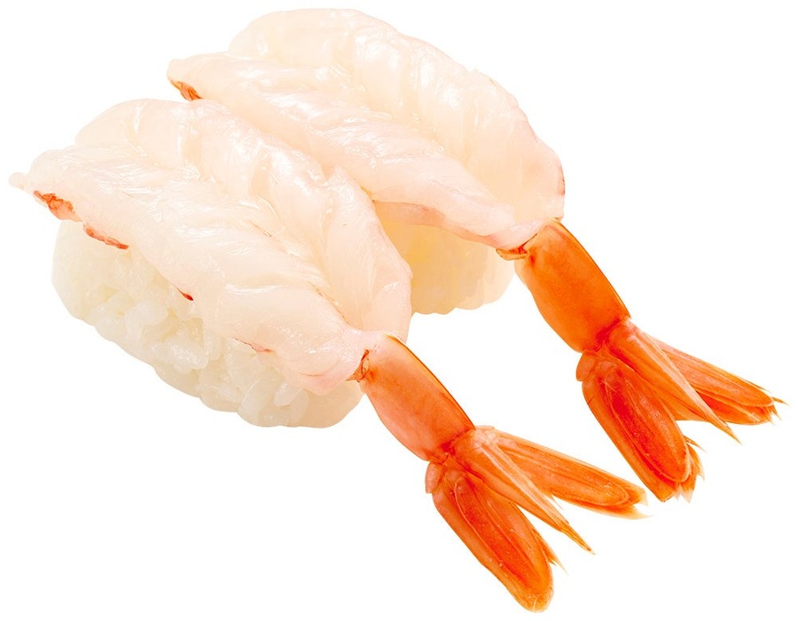 「天然赤えび2貫」スシロー全店税込100円　匠の赤しゃりと天然魚の期間限定フェア(9/4～)